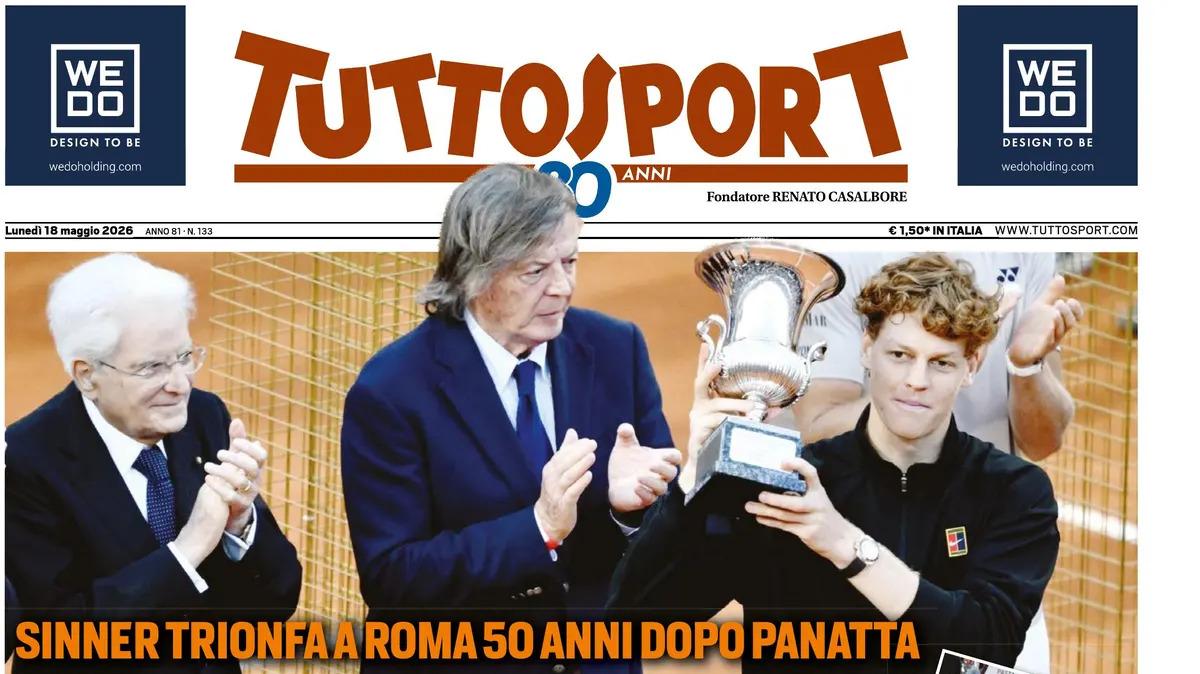 PRIMA PAGINA – Tuttosport: "La dolce vita"