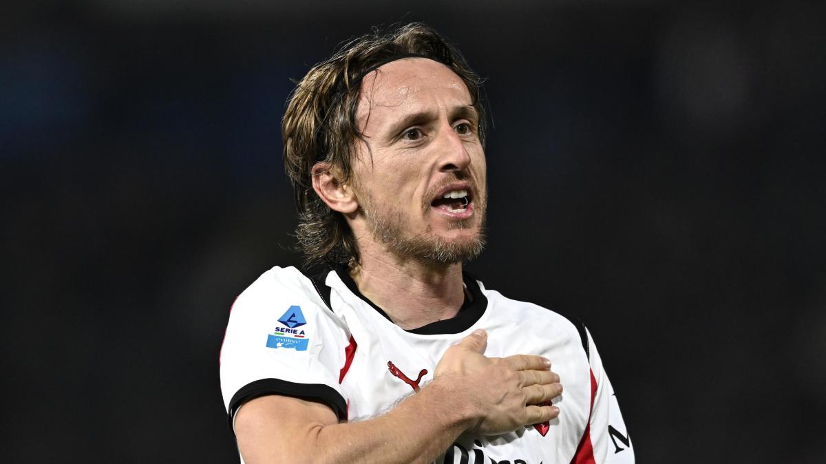 Modric scaccia i fantasmi e salva Allegri: il Milan piega il Pisa e si gode il divano