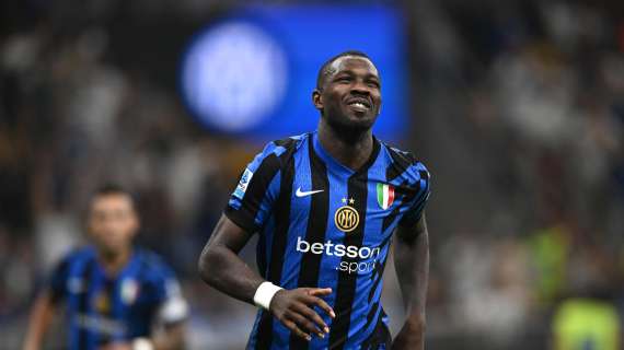 Inter-Atalanta, anche la ripresa inizia con un gol: subito Thuram, 3-0 a San Siro