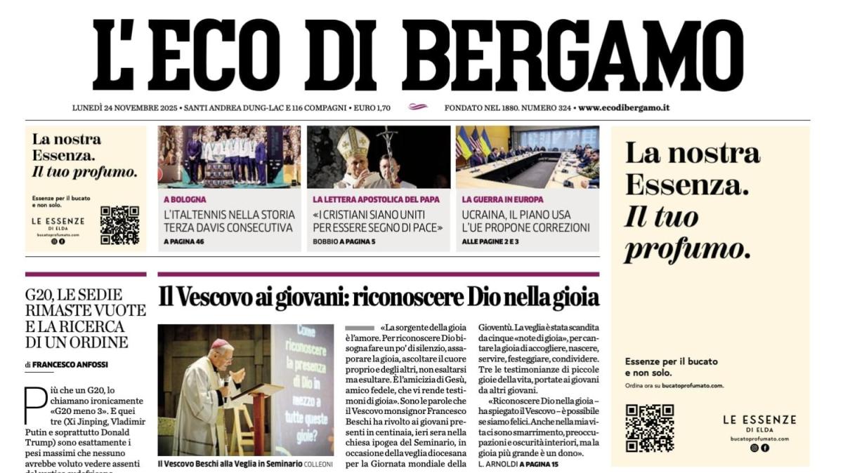 PRIMA PAGINA - L’Eco di Bergamo: "Atalanta dai due volti fra vecchi difetti e qualche spiraglio"