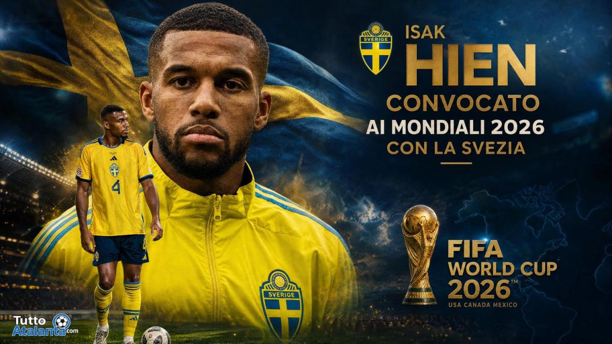 Hien al Mondiale: Potter chiama il centrale e l'ex Holm, tegola Kulusevski