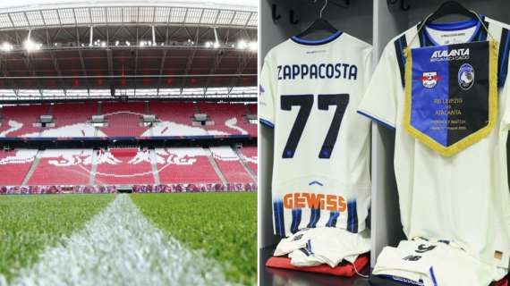Lipsia-Atalanta, tutto pronto alla Red Bull Arena: nerazzurri in campo con la seconda maglia
