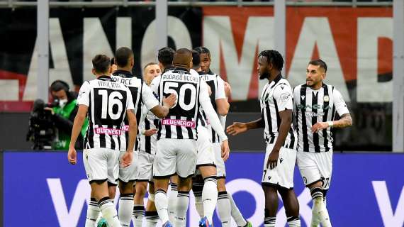 Serie A / L'Udinese torna a vincere, Samp ko nel finale 1-0