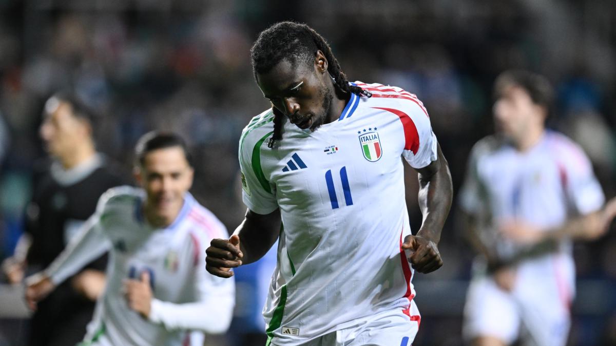 Due gol e un rigore sbagliato. Italia avanti contro l'Estonia al termine del primo tempo 