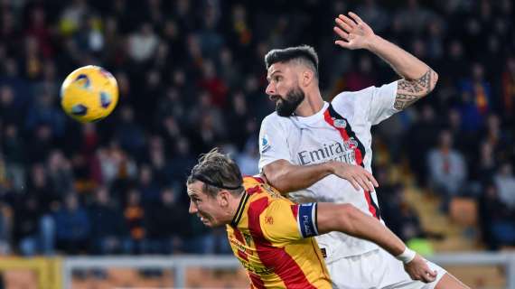 Giroud graziato, Lecce falcidiato: tutte le decisioni del Giudice Sportivo