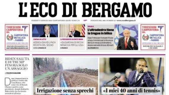 L'Eco di Bergamo: "Atalanta-Napoli: vantaggi e svantaggi delle rivali scudetto"