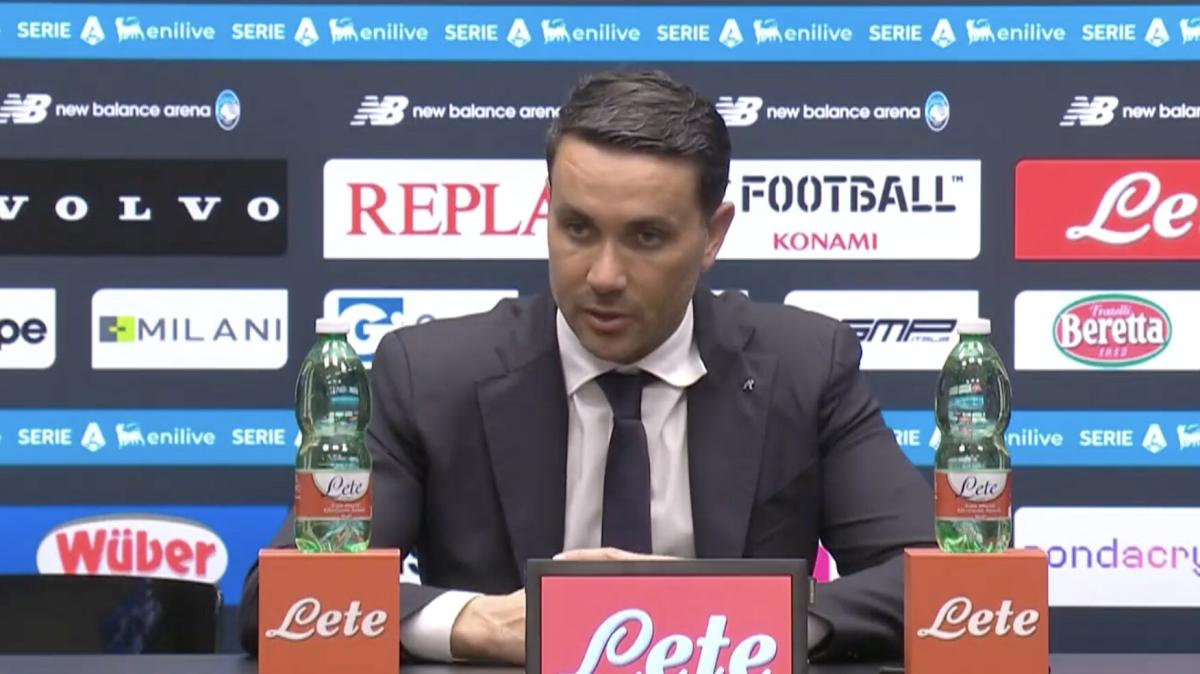 Palladino in conferenza: "Reazione da grande squadra. Scamacca? Avevo previsto la sua doppietta"