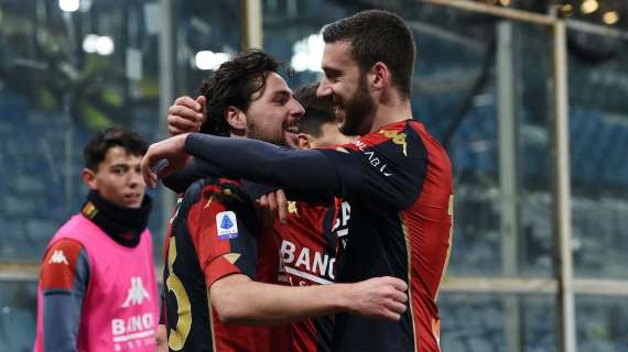 Zajc-Destro, il Genoa di Ballardini vola: Bologna sconfitto 2-0 