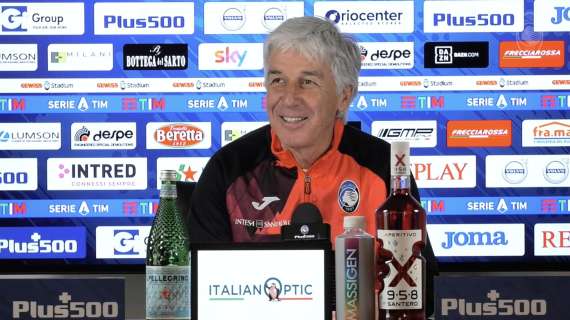 Gasperini: "Inter prima con merito, ma l'Atalanta sta bene. Chi gioca in porta? Ho due bravi portieri.."