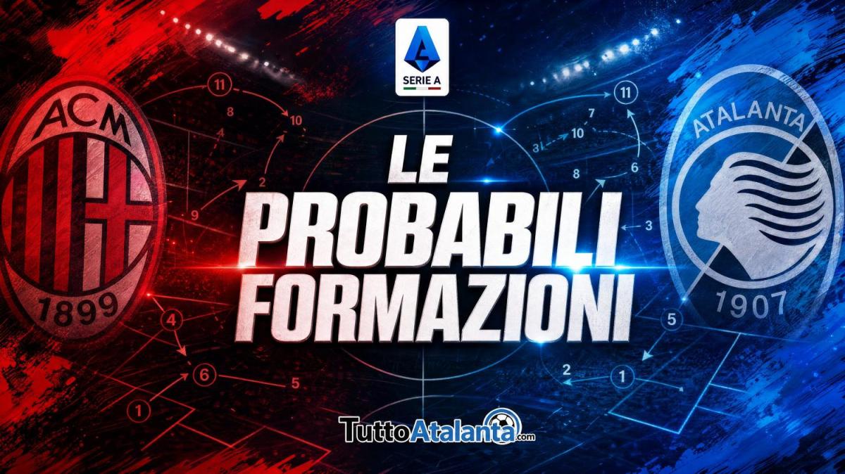 Milan-Atalanta, le probabili formazioni 