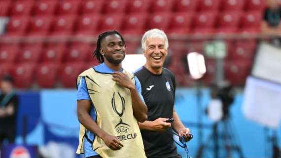 Gasperini e il caso Lookman: “Dispiace per lui e per l’Atalanta, spero si risolva presto”
