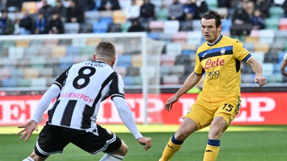 Due legni di Sanchez e un super-Carnesecchi: l'Atalanta si salva a Udine, al 45' è 0-0