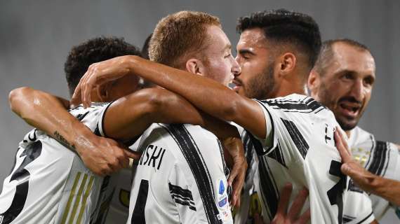 Esordio da sogno per Kulusevski: primo gol con la Juve al sesto pallone giocato e al primo tiro
