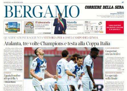 Corriere di Bergamo, domani speciale inserto dedicato alla finale 