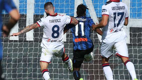 Apre Lookman, chiude Pasalic: un gol per tempo e l'Atalanta supera 2-0 il Cagliari