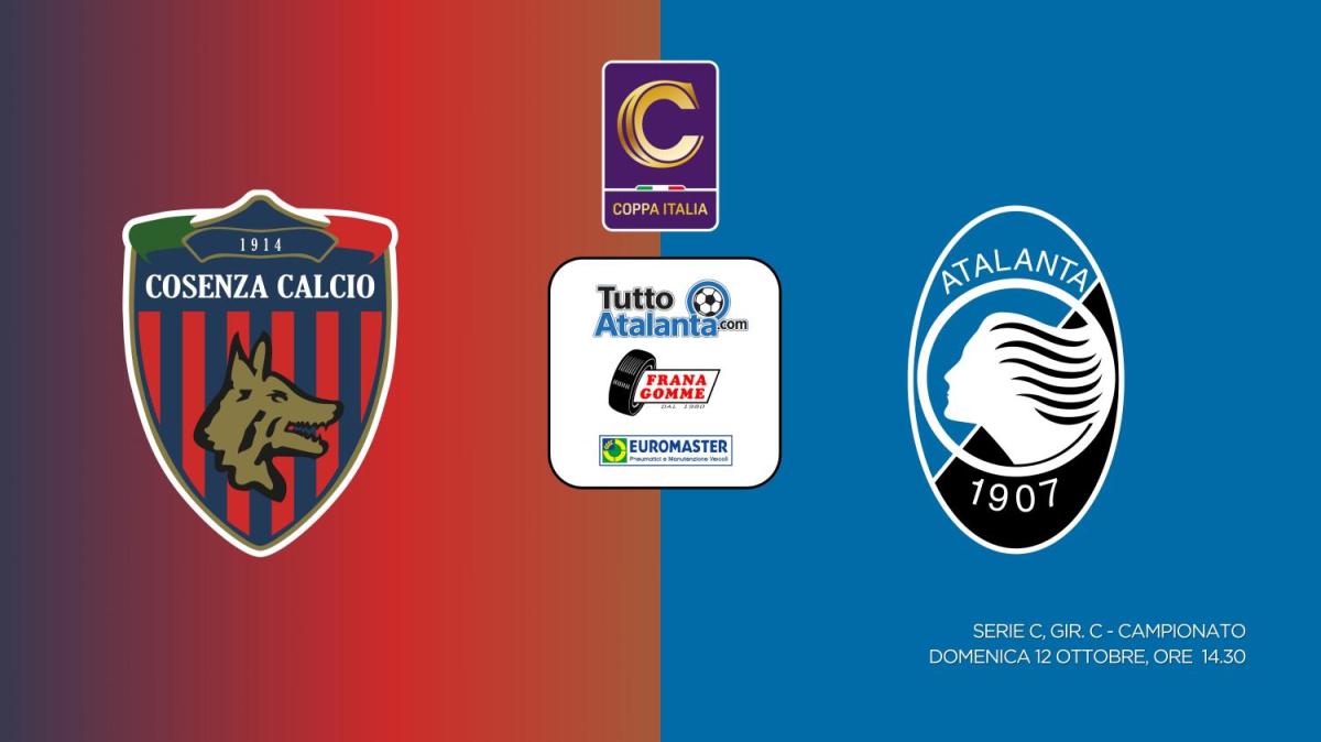 DIRETTA COSENZA-ATALANTA U23 Frana Gomme Madone, segui il live dalle 14.30