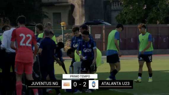 Atalanta U23 in controllo a Biella: 2-0 alla Juventus Next Gen dopo 45 minuti