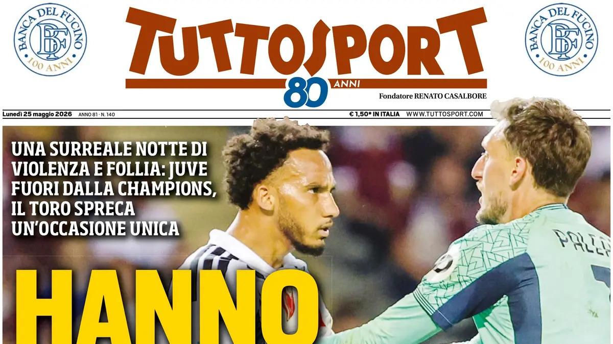 PRIMA PAGINA – Tuttosport: "Hanno perso tutti"