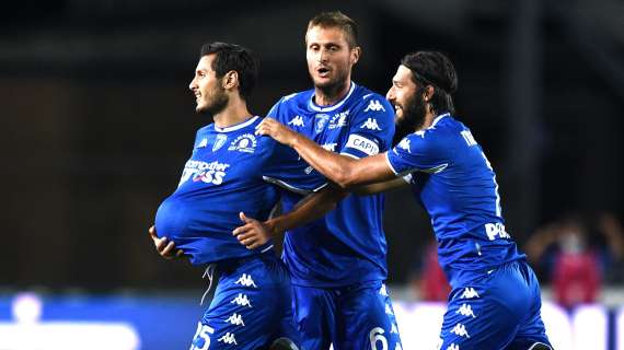 L'Empoli rialza la testa, battuto il Cagliari 2-0
