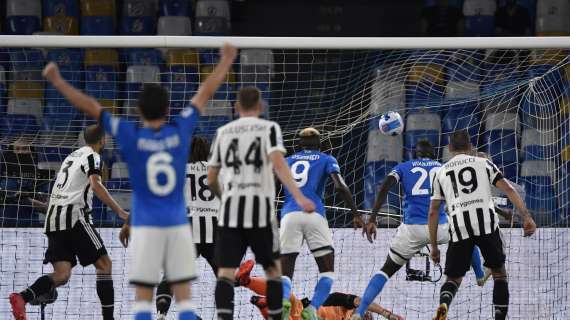 Napoli-Juventus 2-1, il tabellino
