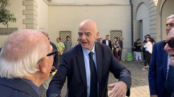 Il Presidente della Fifa in visita alla Serie A 