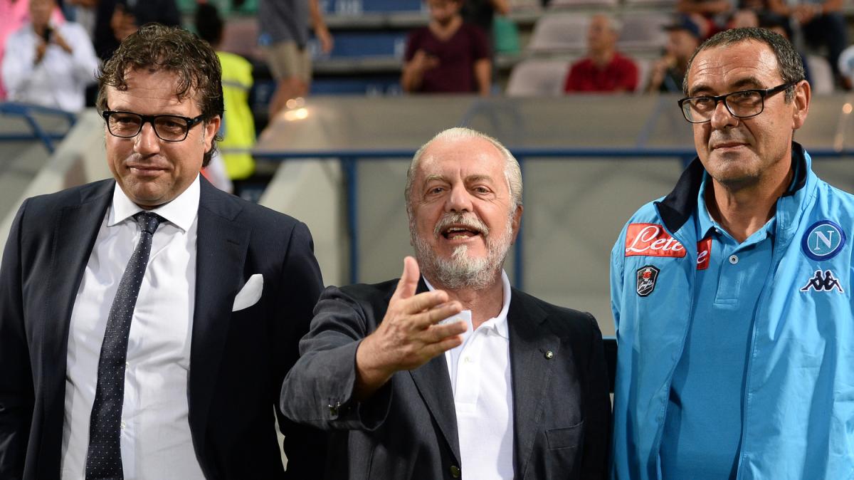 De Laurentiis irritato dalla pausa di Sarri vira su Italiano: ma il Bologna fa muro. E il Milan blinda Allegri