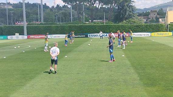 Test a Coverciano: Scamacca gol nel 1° tempo. El Shaarawy (per l'U20) ha fallito un rigore