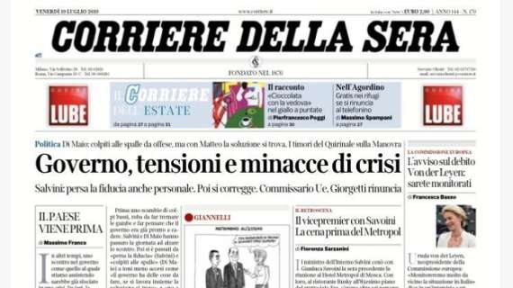 Corriere della Sera: "Stadi con il lifting"