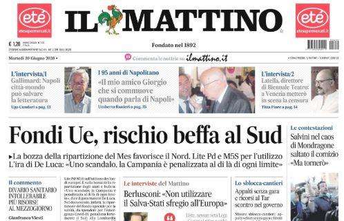 Il Mattino: "Atalanta e Napoli, la sfida dei Signor G"