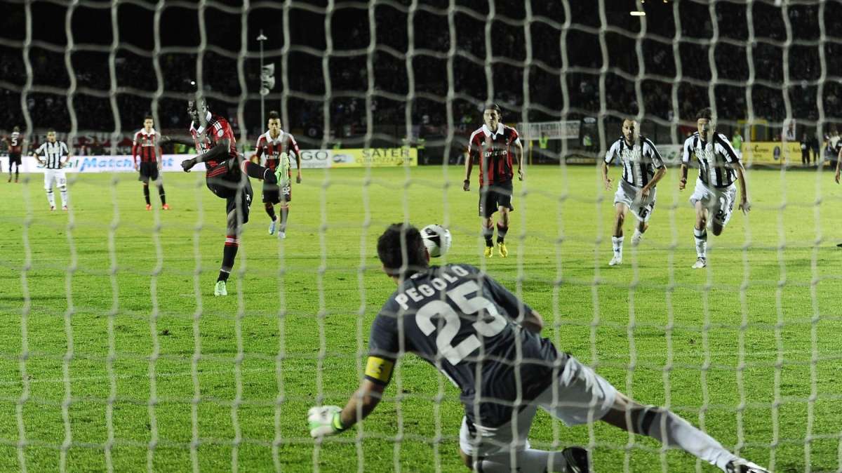 Rigori a favore, è record europeo per il Milan