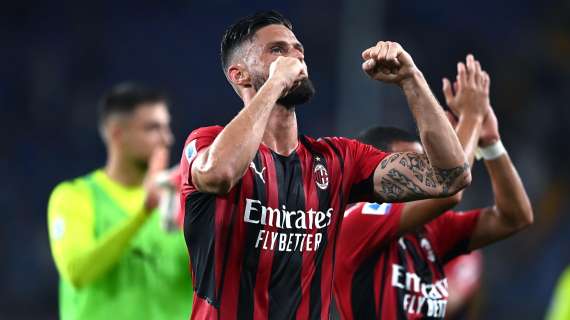 VIDEO - Il Milan di Giroud travolge il Cagliari 4-1