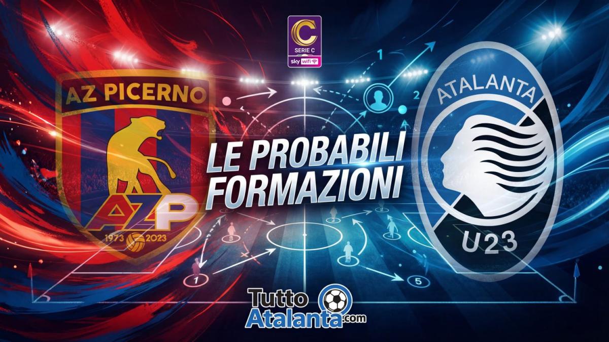 Serie C, gir. C / AZ Picerno-Atalanta U23, le probabili formazioni