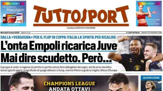 Occhi su Feyenoord-Inter, Tuttosport: "Hancko, prove di Juve contro Lautaro"