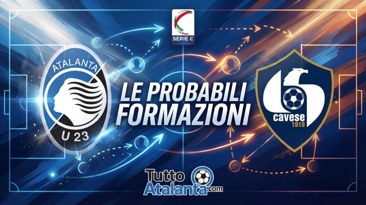 Serie C, gir. C / Atalanta U23-Cavese, le probabili formazioni 