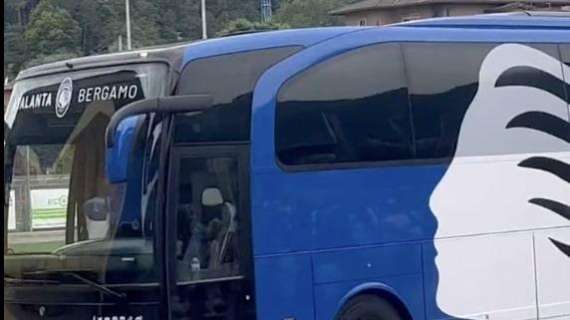 VIDEO - L'Atalanta è arrivata a Clusone, molti tifosi ad accogliere i nerazzurri 