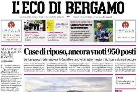 L'Eco di Bergamo sui nerazzurri: "L'Atalanta riparte dalle certezze"