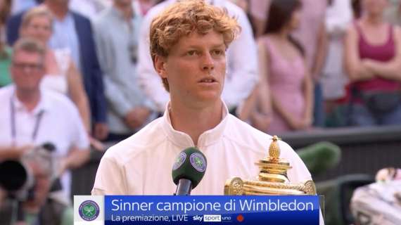 TASPORT24 - Sinner riscrive la storia: trionfo epico a Wimbledon, è lui il nuovo re del tennis mondiale