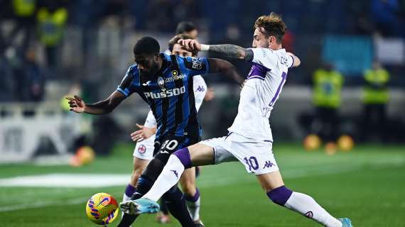 Serie A, la Dea torna in campo domenica: alle 18 il match contro la Fiorentina 