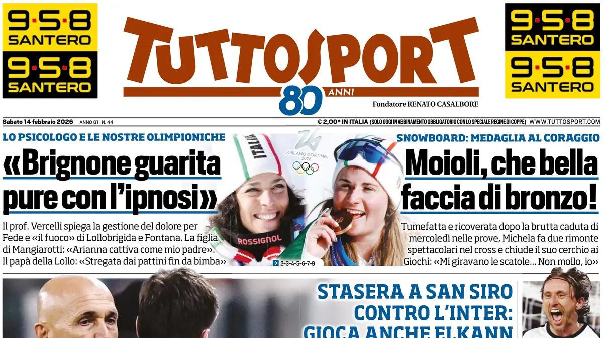 PRIMA PAGINA - Tuttosport: "Juve prove di futuro"