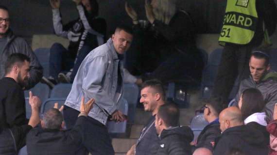 FOTO - Ilicic in tribuna, una sorpresa speciale per l'Atalanta!