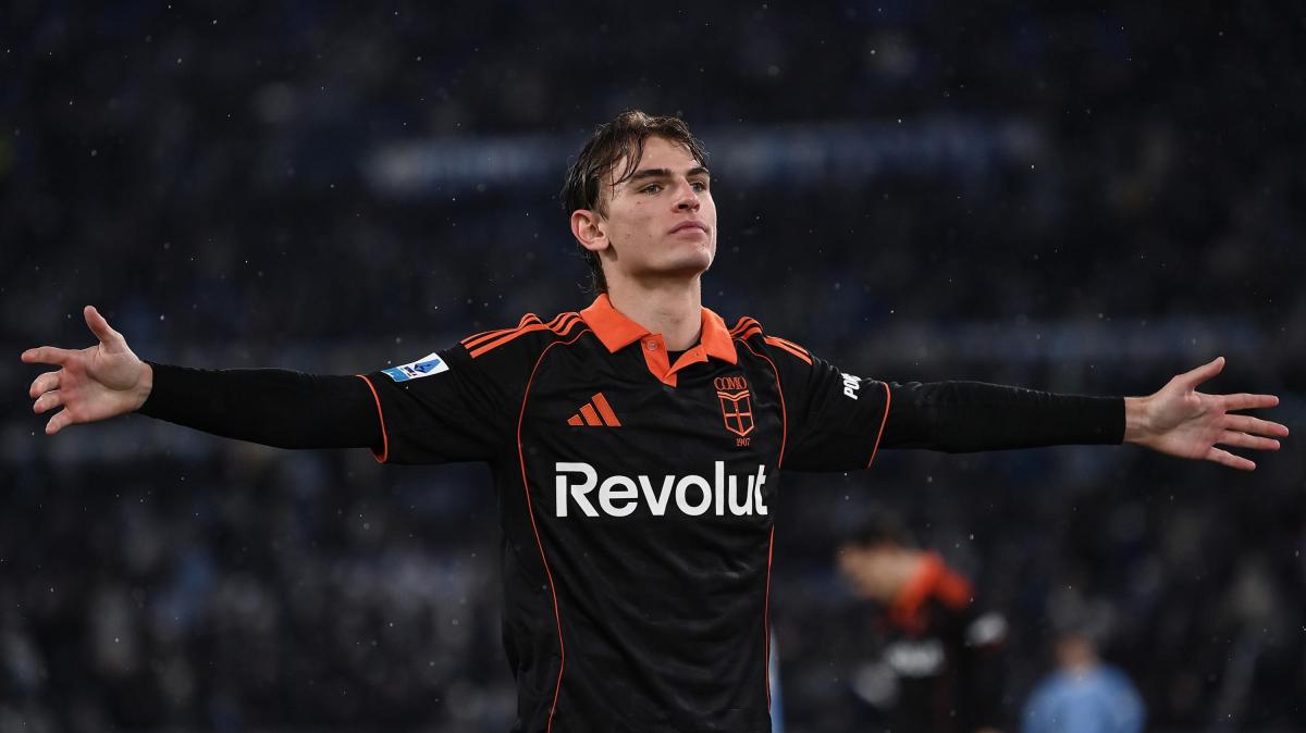 Lazio-Como 0-3, show di Nico Paz: tabellino & gol