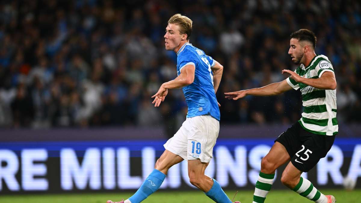 Højlund, doppietta da trascinatore: il Napoli scopre il suo nuovo bomber europeo