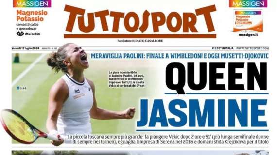 L'apertura di Tuttosport questa mattina sulla Juventus: "Motta di entusiasmo"