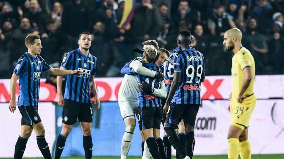 L'Atalanta aggancia il 5° posto e allunga sul Napoli: la classifica aggiornata
