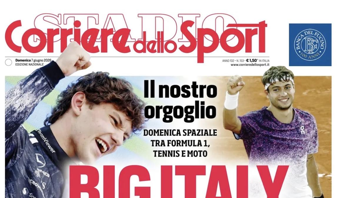 PRIMA PAGINA – Corriere dello Sport: "Baldini, due novità: Ahanor e Ekhator"