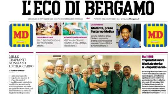 L'Eco di Bergamo: "Comuni, vince la continuità. Ma Clusone cambia a sorpresa"