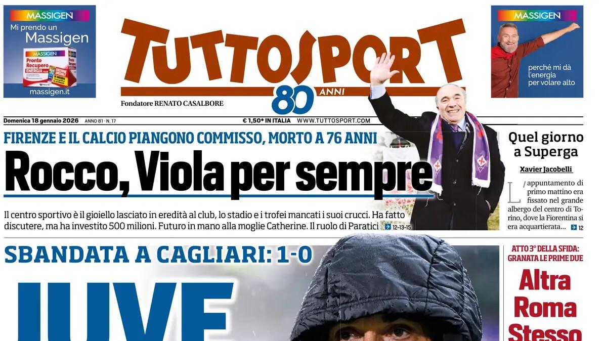 PRIMA PAGINA - Tuttosport: "Juve Subito Mateta!"