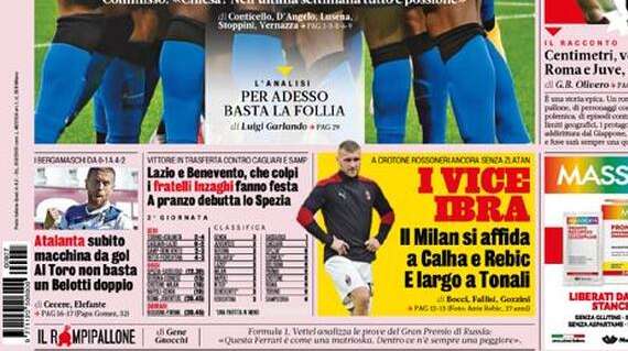 La Gazzetta dello Sport: "Atalanta subito macchina da gol"