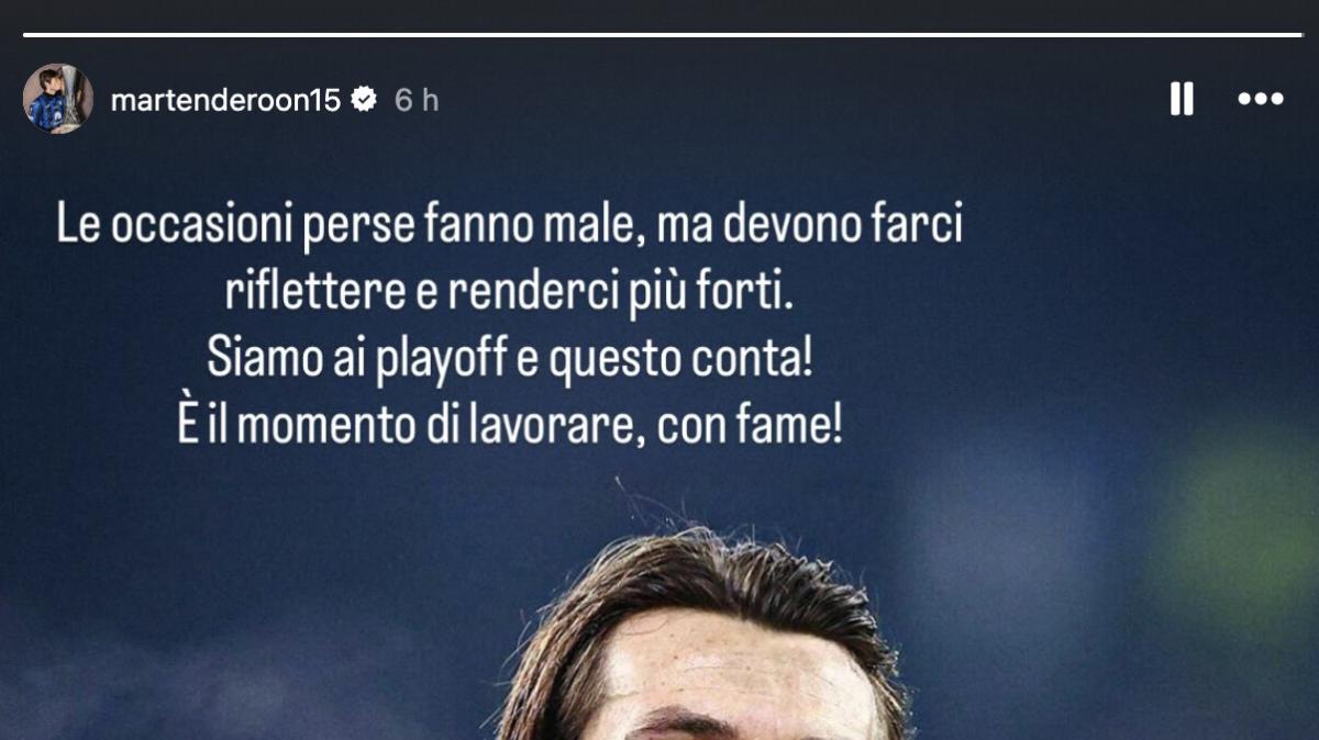 De Roon suona la carica: "Lavorare con fame". E la matematica consola: la Top 8 era un miraggio