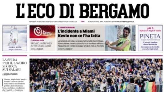 Atalanta in finale di Europa League. L’Eco di Bergamo: “A Dublino per fare la storia”